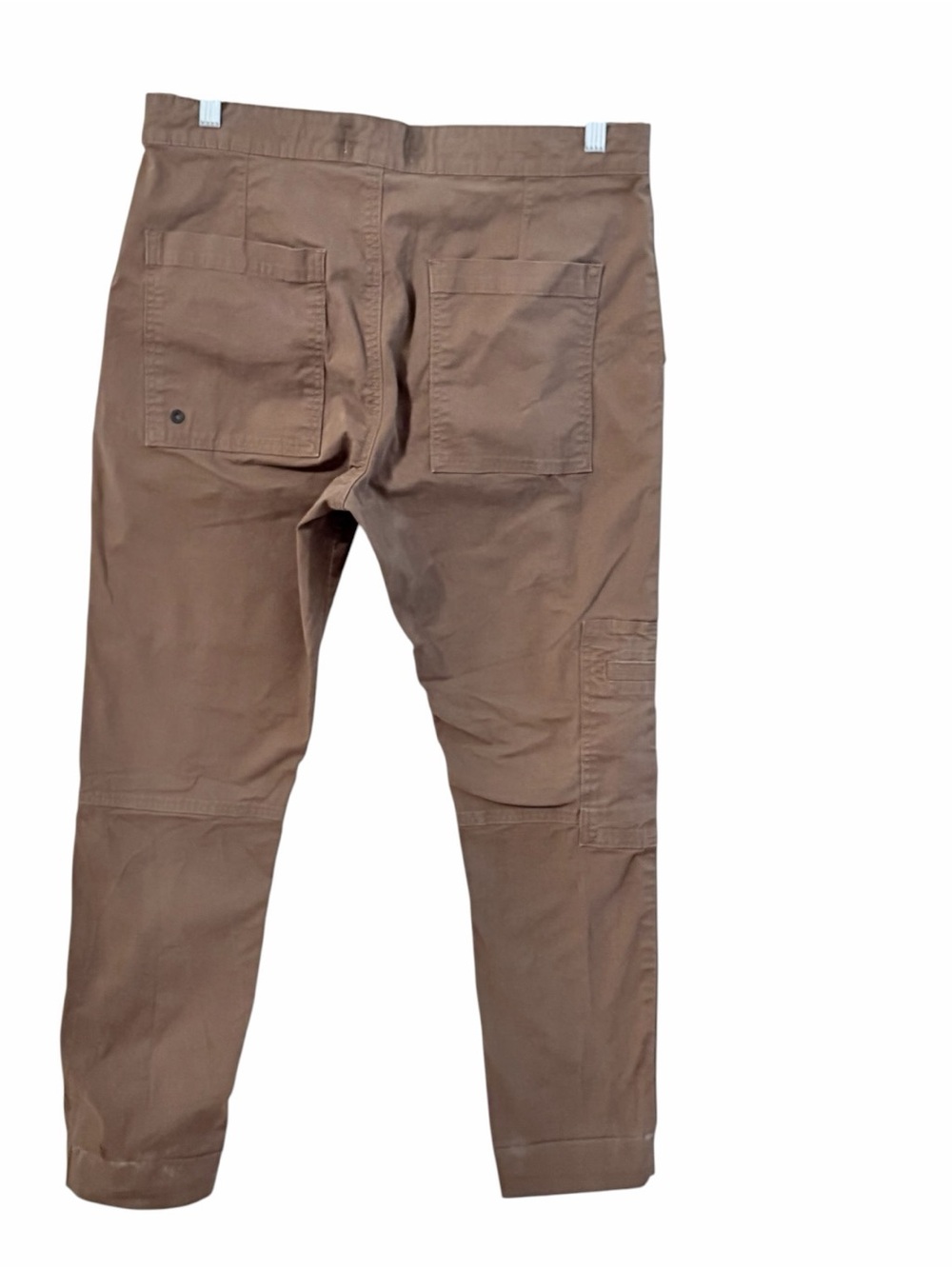 DL1961 Jay‎ Track Chino Pants Brown Utility Cargo Drawstring Casual - Picture 6 of 8